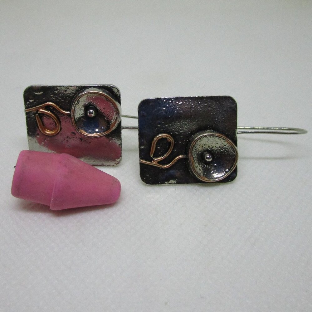 Artisan Crafted Statement Earrings - image 3